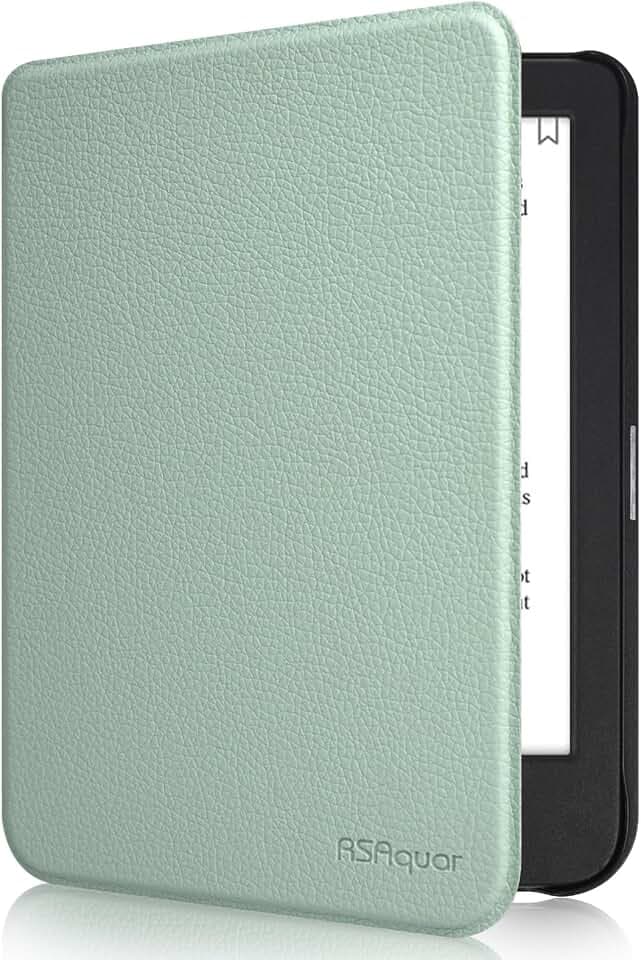 RSAquar Custodia Protettiva per Kobo Clara Colour/BW/2E 6", Verde Agave