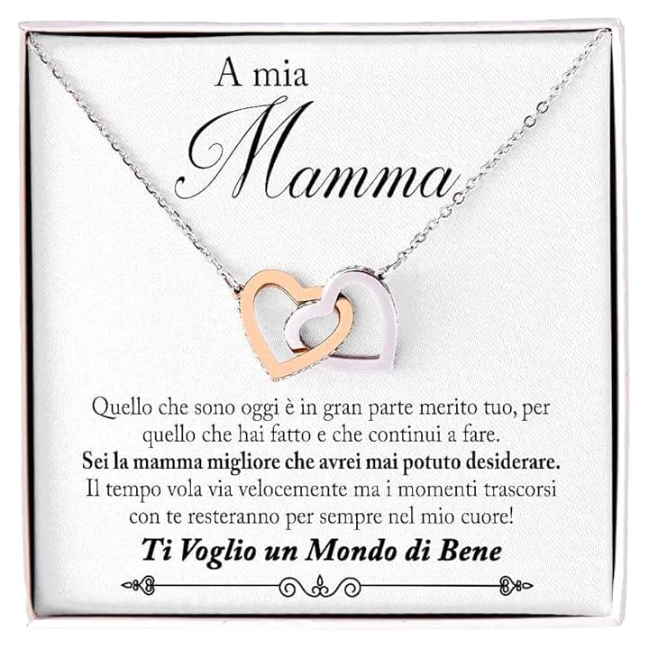 NONNA PROFESSIONISTA Collana Donna Mamma Nonna Suocera Amore Finitura in Oro, Argento Idee Regali per lei Nonna Compleanno Natale - Cofanetto con DEDICA incluso