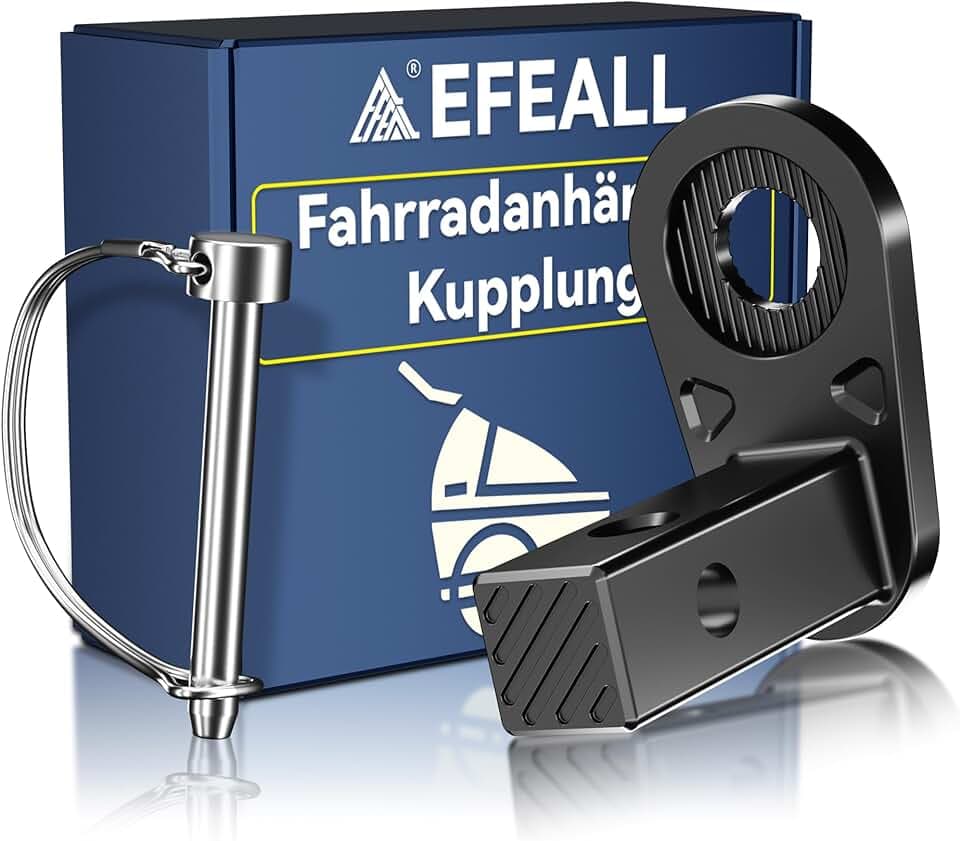 Frizione per rimorchio per bicicletta Kid/Kid Plus fino al 2015, stabile gancio di traino per bicicletta con perno di sicurezza, frizione per rimorchi per cani, rimorchi per bambini, rimorchi