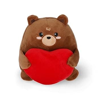 Legami - Peluche Plush Super Soft!, Tema Teddy Bear, Formato Mini, con Carta d'Identità personalizzabile, Sta in Piedi da Solo, 14x15x12 cm