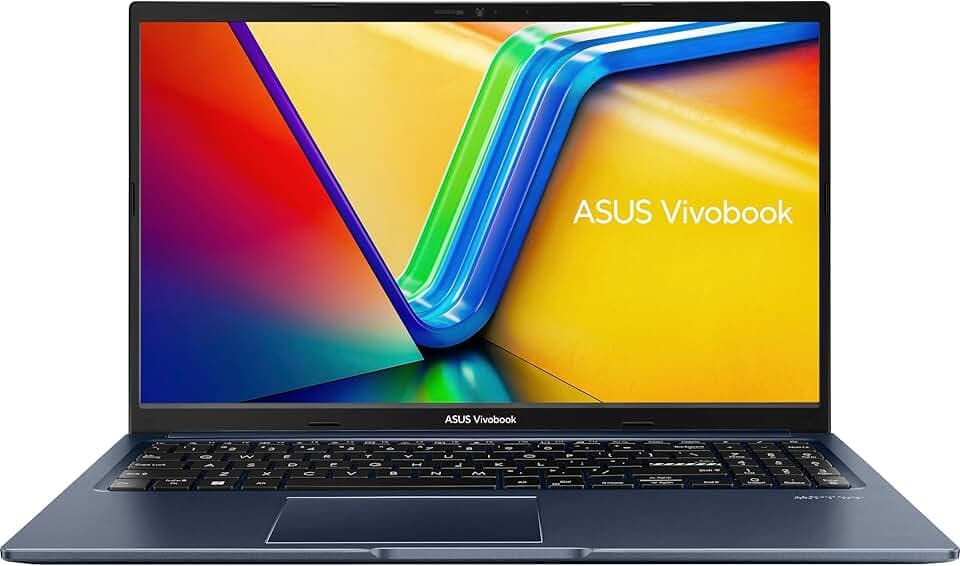 ASUS Vivobook 15 M1502YA, Notebook con Monitor da 15.6" IPS Anti-glare, 60Hz,AMD Ryzen™ 7 7730U Processor,RAM 16GB, 512GB SSD, WIN11 Home, Blu