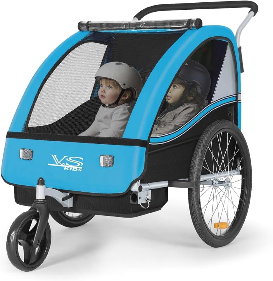 Tiggo VS 50202 - Passeggino e rimorchio per bicicletta 2 in 1