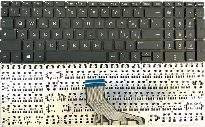 Tastiera Italiana per HP 15-da, 15-Db, 15-Dr HP 250 G7, 255 G7