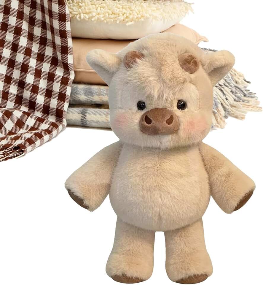 Generisch - Peluche a forma di che corre, cinghiale, peluche a forma di pecora, decorazione per la casa, per famiglia, amici, donne e bambini
