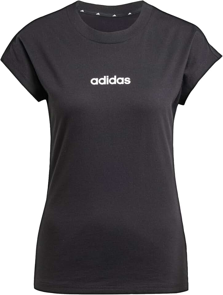 adidas Women T-Shirt Essentials Linear Cotton