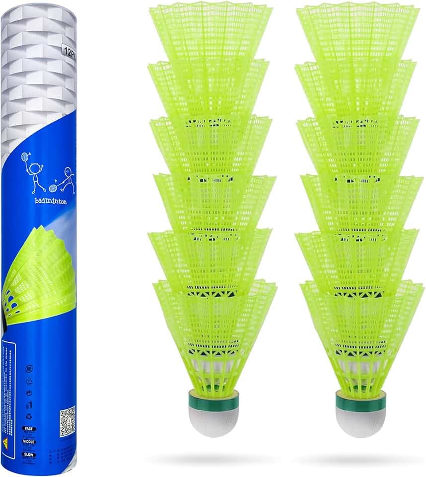 Palline da badminton, 12 pezzi