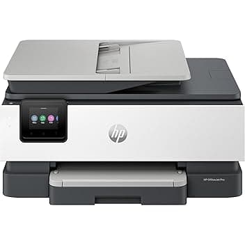 HP OfficeJet Pro 8135e 40Q47B, Stampante Multifunzione a Getto d'Inchiostro A4 a Colori, Fronte e Retro Automatico, 20 ppm, Wi-Fi, 3 Mesi di Inchiostro Instant Ink Inclusi, Grigia