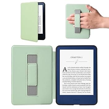 Custodia per Kindle Paperwhite 2024 (12a generazione - 7"), Kindle Colorsoft Signature Edition 2025/2026, leggera e completamente nuova, con Auto Wake/Sleep per Kindle Paperwhite (Green)