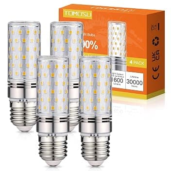 Lampadine LED E27 Luce Naturale 4000K, 16W Lampadina LED E27 1600LM,4 Pezzi
