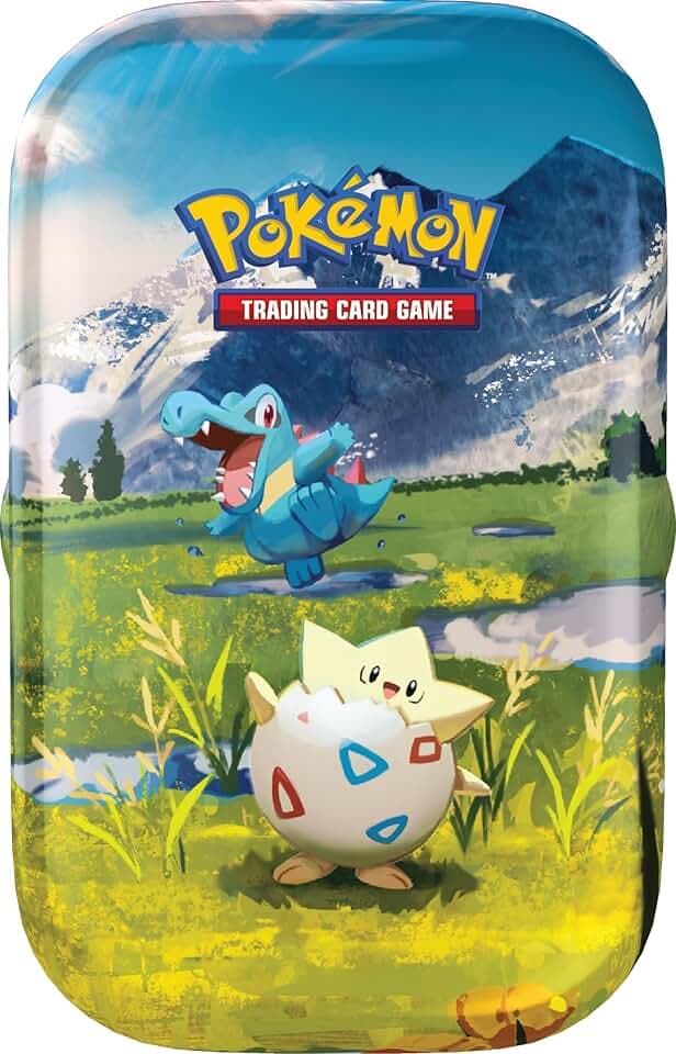 Pokémon: miniscatola da collezione Espansione Megaevoluzione - Ascesa Eroica (Togepi e Totodile) del GCC Pokémon (1 foglio adesivi, 1 carta illustrazione della miniscatola e 2 buste espansione)