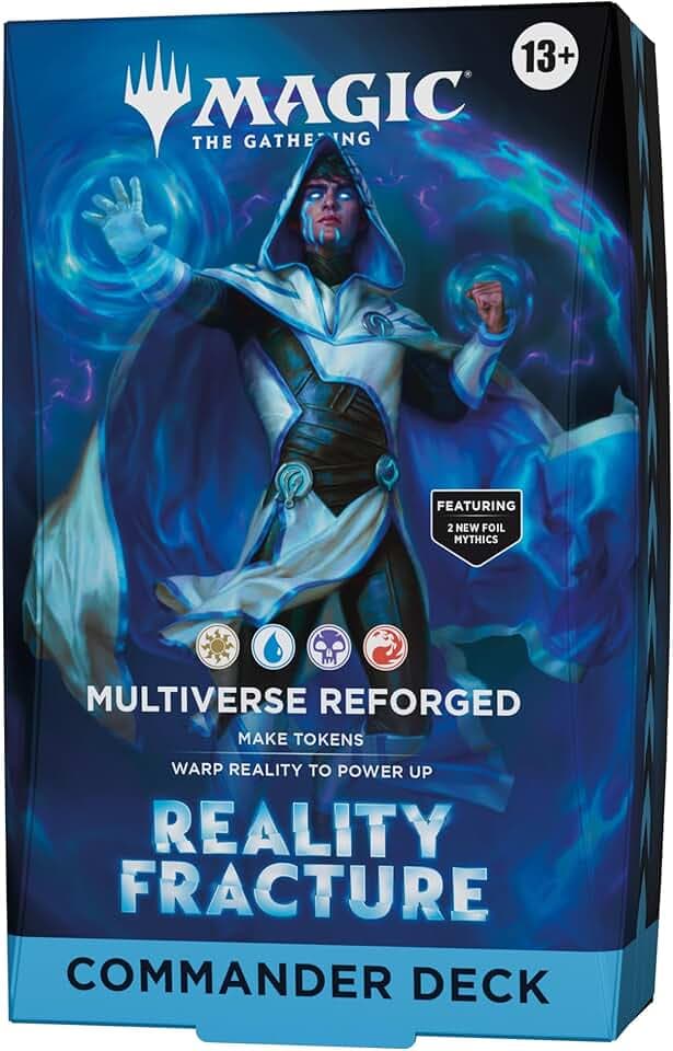 Mazzo Commander Magic: The Gathering Frattura della Realtà - Multiverso Riforgiato (Versione Inglese)