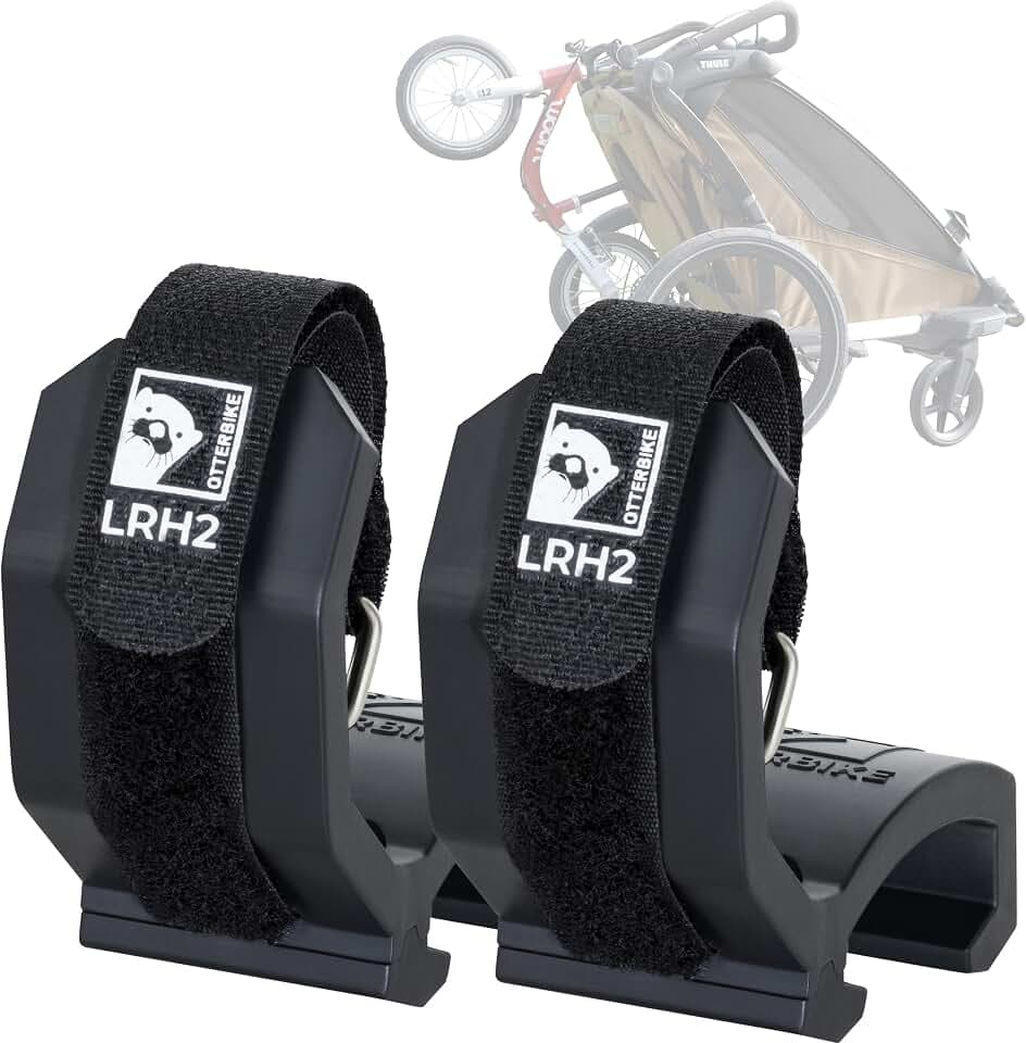 Supporto per bicicletta e bicicletta per rimorchio Thule Chariot Sport/Cross/Cab/Lite (dal 2017) - compatibile con Woom, Puky e altri fino a 14 pollici - Resistente al traffico e robusto