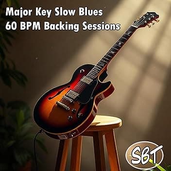 Slow Blues Backing Track in E Major – Guitar Jam Track