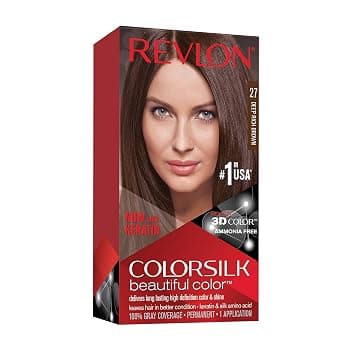REVLON Tintura Per Capelli, Colorsilk Tinte, 200 Gr, 27-castaño Calido Profundo, Castano Scuro
