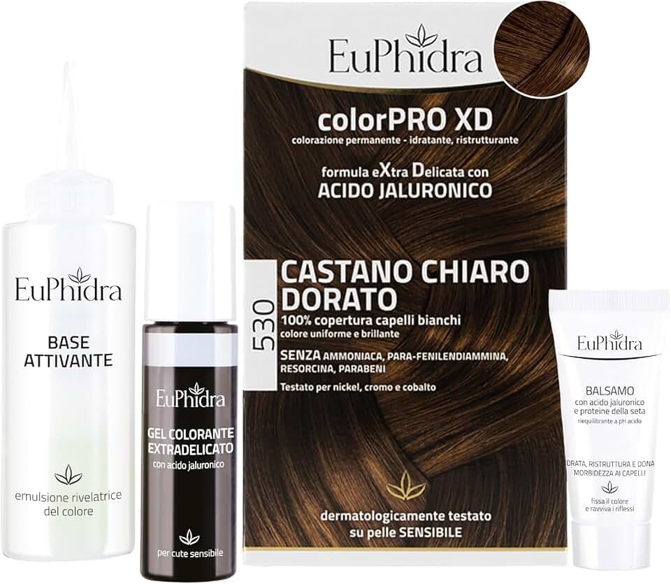 Euphidra ColorPro XD, 530 Castano Chiaro Dorato - 180 gr