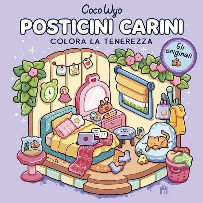 Posticini carini. Libro da colorare per tutte le età. Gli originali Coco Wyo