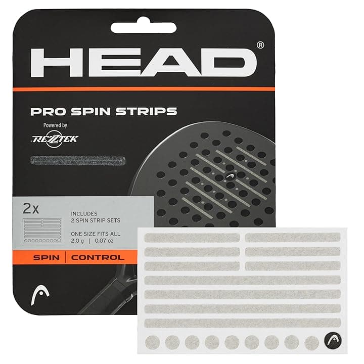 Pro Spin Strips per Racchetta da Padel – Migliora Il Giro e Il Controllo della Palla – Si Adatta a Tutte Le Racchette da Padel – Accessorio Imperdibile
