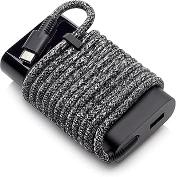HP USB-C 65W Caricabatterie, Spina Italia, Alimentatore Universale 5-20V, Compatibile con laptop HP OmniBook e altri dispositivi dotati di porta USB Type-C (PD), Ricarica Rapida, Compatto, Nero