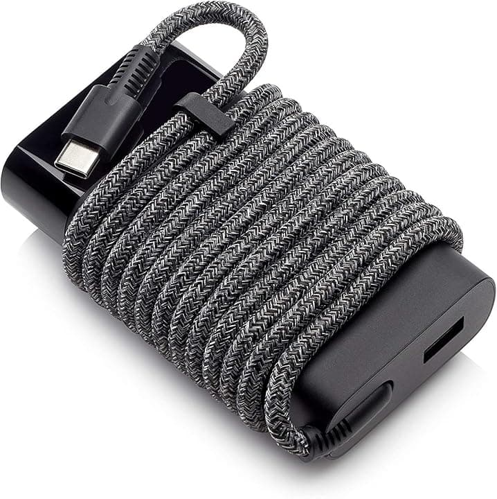 HP USB-C 65W Caricabatterie, Spina Italia, Alimentatore Universale 5-20V, Compatibile con laptop HP OmniBook e altri dispositivi dotati di porta USB Type-C (PD), Ricarica Rapida, Compatto, Nero