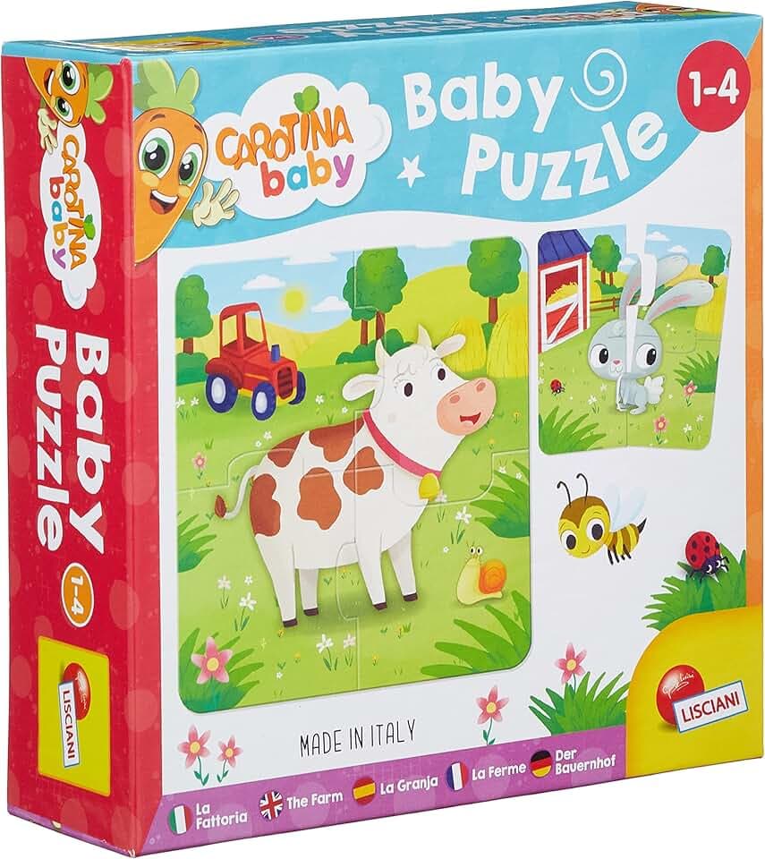 Liscianigiochi Puzzle Per Bambini, Multicolore, ‎80083