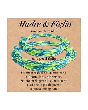 Cheerslife Bracciale Madre e Figlia/Figlio Bracciale Mamma e Figlia/Figlio