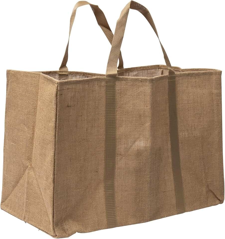 Sacchetto porta legna in juta naturale WERKA PRO