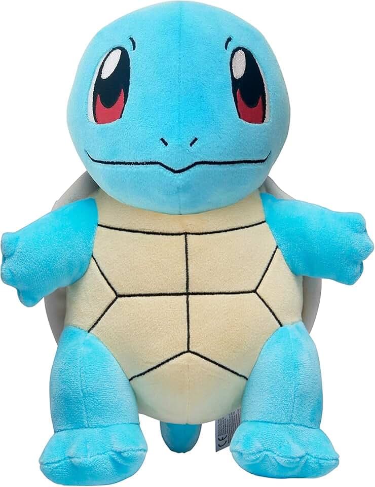 Pokémon Peluche Giganti Squirtle 30 cm - Pupazzi Nuova Ondata 2021 – Peluche Autentici Ufficiali Giocattoli
