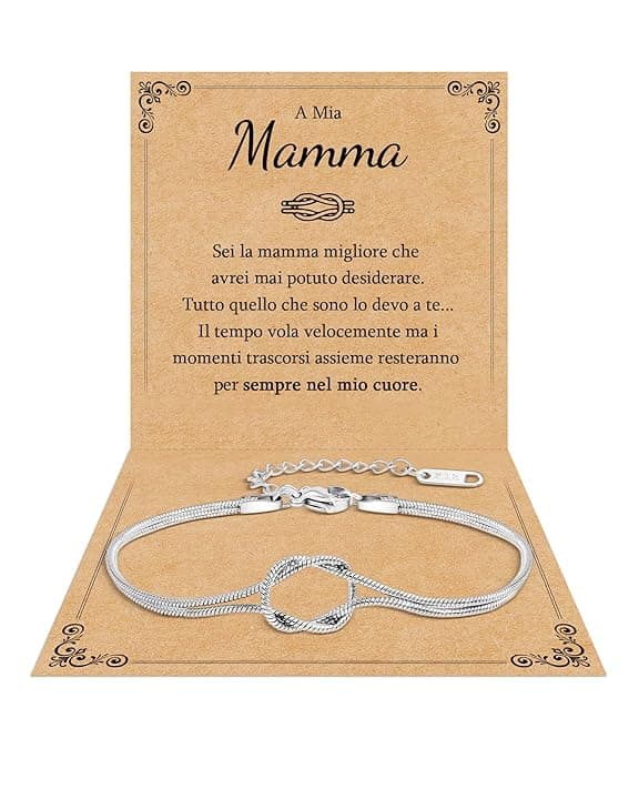 Cheerslife Regalo per Amica/Sorella/Mamma/Figlia Braccialetti Amicizia Bracciale Amicizia Donna Regalo Donna Compleanno Laurea Natale Festa della Madre