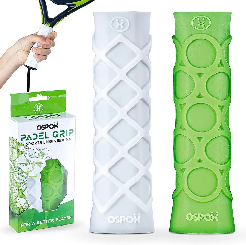 Grip Padel Innovativo Set 2 Pz Completo Professionale per Racchetta Padel Uomo Protezione Antivibrazione Padel Accessori Palestra Ortopedico Previene Epicondilite E Tendinite A Mano E Polso