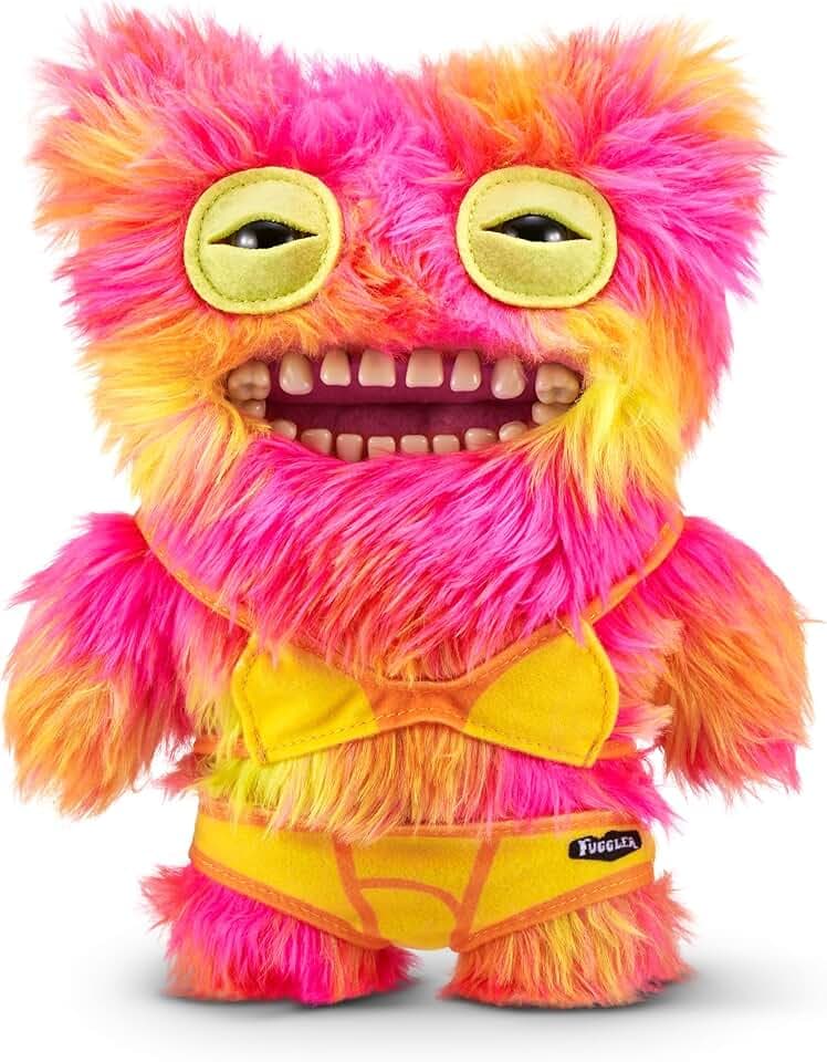 Fuggler Vacay Vibes di ZURU, Funny Ugly Monster, peluche, da collezione, giocattolo (Mr Buttons)