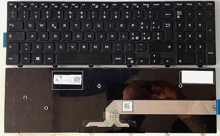 Tastiera Italiana Compatibile con dell Vostro 15 3000 3549 3558