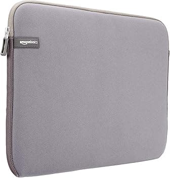 Amazon Basics custodia protettiva per laptop, per una dimensione dello schermo di 15.6 Pollici, Grigio
