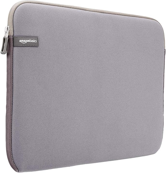 Amazon Basics custodia protettiva per laptop, per una dimensione dello schermo di 15.6 Pollici, Grigio