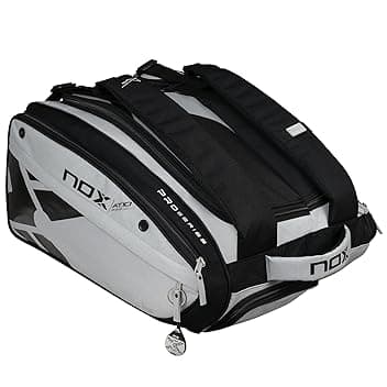 NOX Borsa per racchette AT10 Competition XL Compact Grigio/Nero