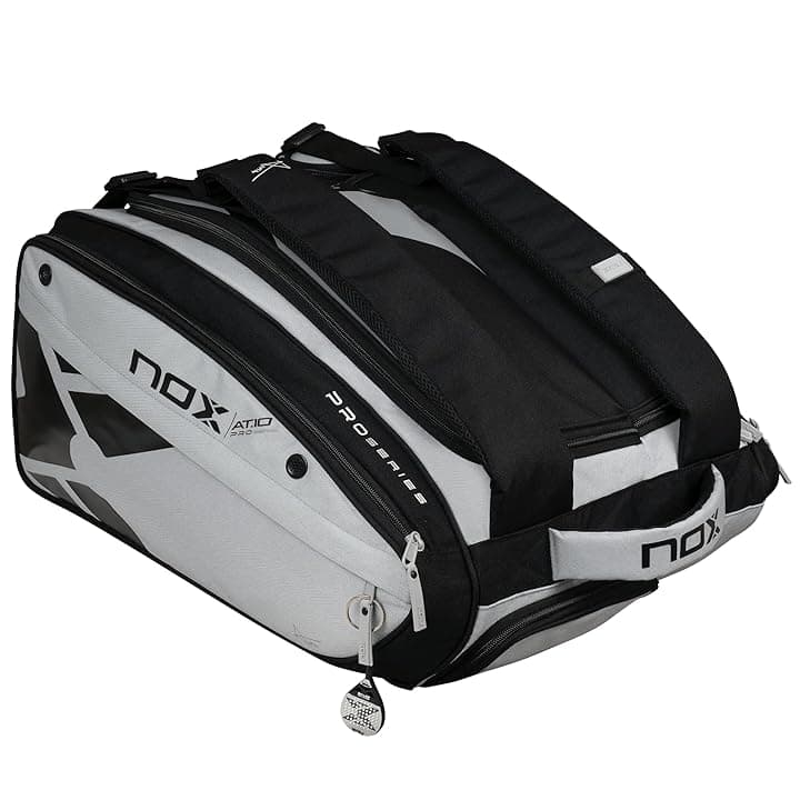NOX Borsa per racchette AT10 Competition XL Compact Grigio/Nero
