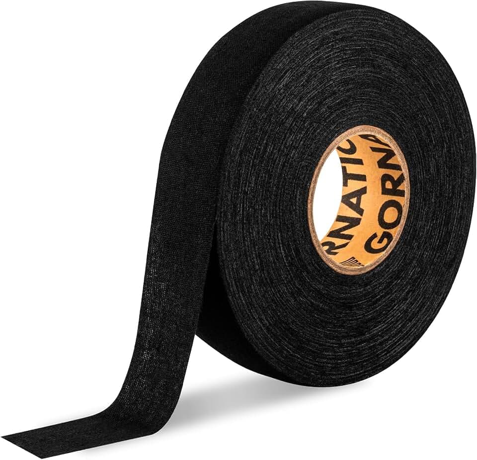 GORNATION Grip-Tape, Tape Sportivo, Nastro Antiscivolo Autoadesivo per Manubri, Barra per Pull-up, Stricia Antiscivolo per Calisthenics, Fitness, Tennis, Hockey, Nastro Grip - 10m o 25m