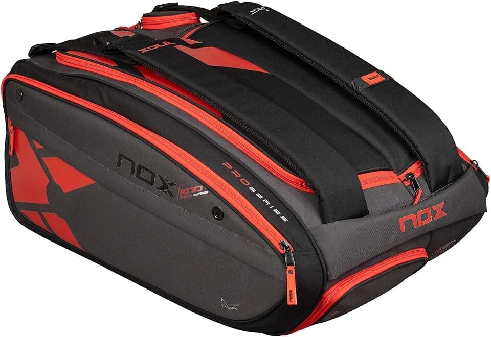 NOX At10 XXL Nero Rosso Bpat10xxl24 Portaracchette
