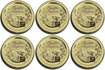 Bormioli Rocco: "quattro stagioni coperchi * 7 cm (70 mm) Diametro (confezione da 6)