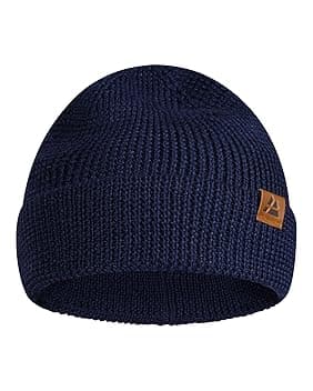 DANISH ENDURANCE Cappello Lana Merino, Berretto Uomo Donna Invernale, Beanie in Maglia Termica OEKO-TEX STANDARD 100