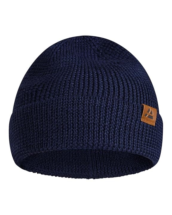 DANISH ENDURANCE Cappello Lana Merino, Berretto Uomo Donna Invernale, Beanie in Maglia Termica OEKO-TEX STANDARD 100