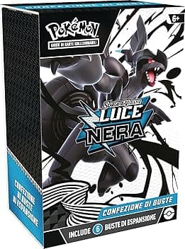 Pokémon: confezione di buste dell’espansione Scarlatto e Violetto - Luce Nera del GCC Pokémon (sei buste di espansione)