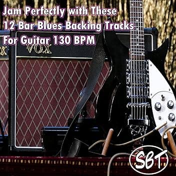 12 Bar Blues Guitar Jam Backing Tracks in A Major