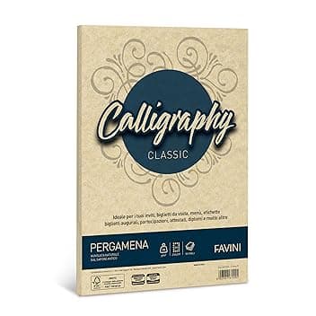 Favini 867197 Pergamena Liscio, 50 Pezzi The Forest Stewardship Council