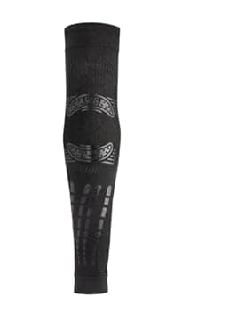 FLOKY 1pz manicotto No Strain Evolution multisport. Tennis, padel, basket. Riduce le vibrazioni, sostiene gomito ed avambraccio. Manicotto a compressione, stabilizza tendini e muscoli. Nero L-XL
