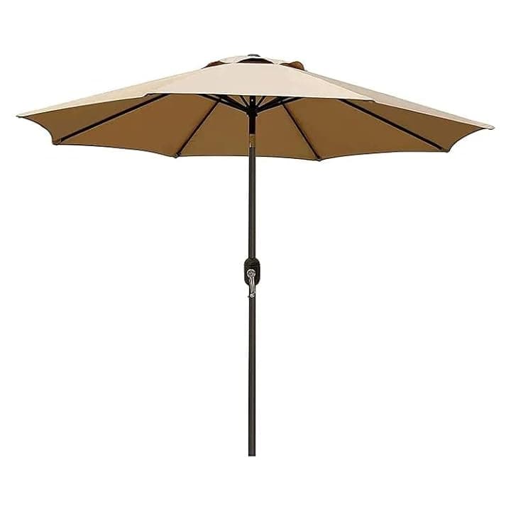 Arreditaly Ombrellone Da Giardino Parasole Per Balcone Con Air Vent Inclinazione Regolabile Apertura A Manovella Anti UV Impermeabile Per Mare Spiaggia Piscina Terrazzo