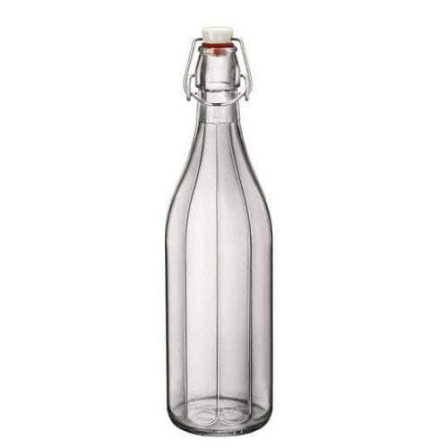 BERARDI | Set 6 bottiglie in vetro per acqua, vino, bevande, drink (VINTAGE ERMETICHE)