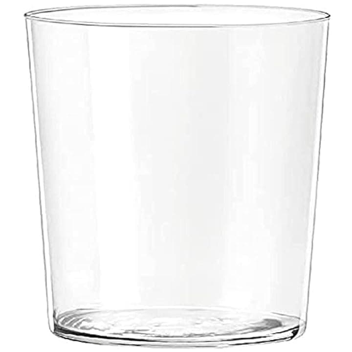 H&H – Set di 6 Bicchieri da Acqua, Vetro Ultrasottile, Trasparente, Capacità 350 ml, Eleganti, Leggeri, dal Design Minimal