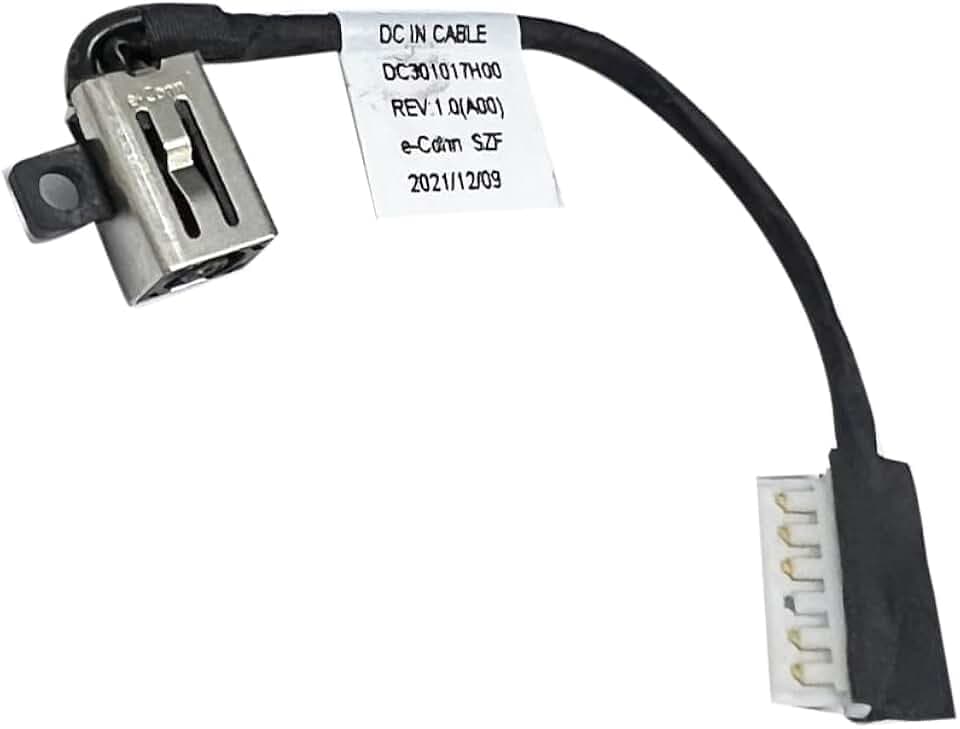 Gintai Alimentazione DC Power Jack DC Dock Cavo per dell Inspiron 15 3500 3510 3511 I5-1135G7 3515 3518 3520 3521 3525/ Vostro 15 3510 3511 3515 3520 GDM50 P112F006 0231X7 DC301017H00 DC301018100