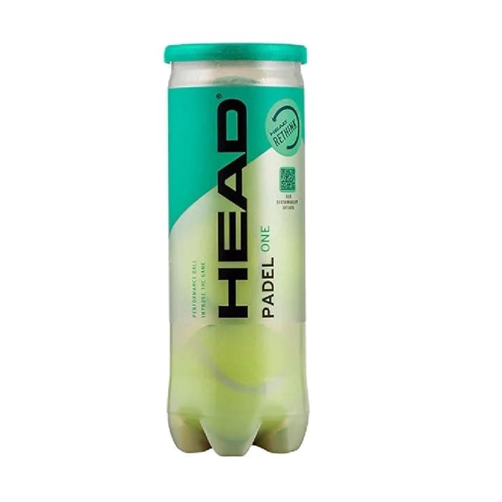 Head Unisex Adult 3B ONE-6DZ Padel Ball, giallo, taglia unica