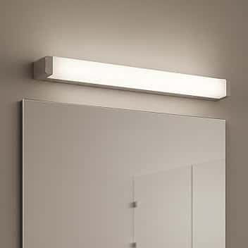 MAKA Luce Specchio Bagno LED 12W 960 Lumen, Lampada Specchio Bagno con Interruttore 3 Colori (Calda/Naturale/Fredda), Applique Moderna in Alluminio 60 cm, Installazione a Parete per Make-Up e Rasatura